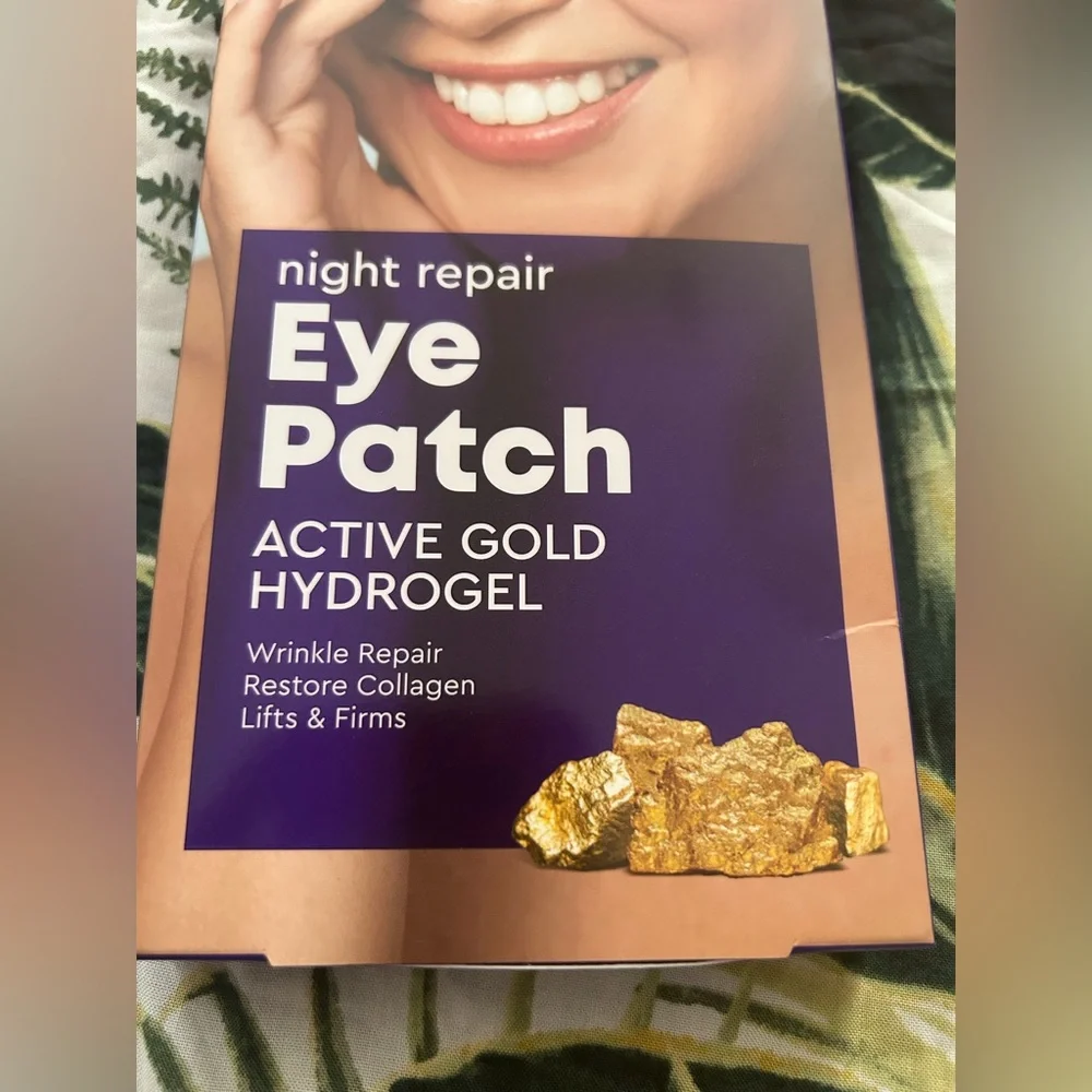Absolute New Yorkt Active Gold Hydrogel Night Repair Eye Patches (5 Pairs)